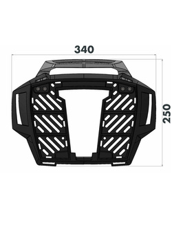 Stelaż pod kufer centralny Hepco&Becker AluRack Kymco Xciting S 400i ABS [18-24]