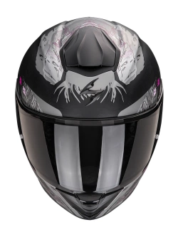 Kask integralny Scorpion EXO-530 AIR Hadji czarno-różowy matowy