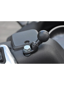 Głowica obrotowa RAM z płaską podstawą z otworem 9 mm 