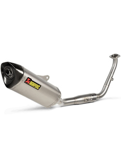 Pełny układ wydechowy Akrapovič Racing Line Yamaha MT-125/ YZF-R125/ YZF-R15 (21-24) [Titanium + Carbon]