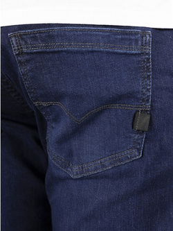 Jeansy motocyklowe John Doe Original granatowe