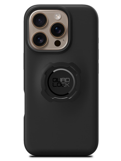 Zestaw: etui na telefon iPhone 16 Pro + uchwyt Quad Lock montowany za pomocą paska z szybkozłączką