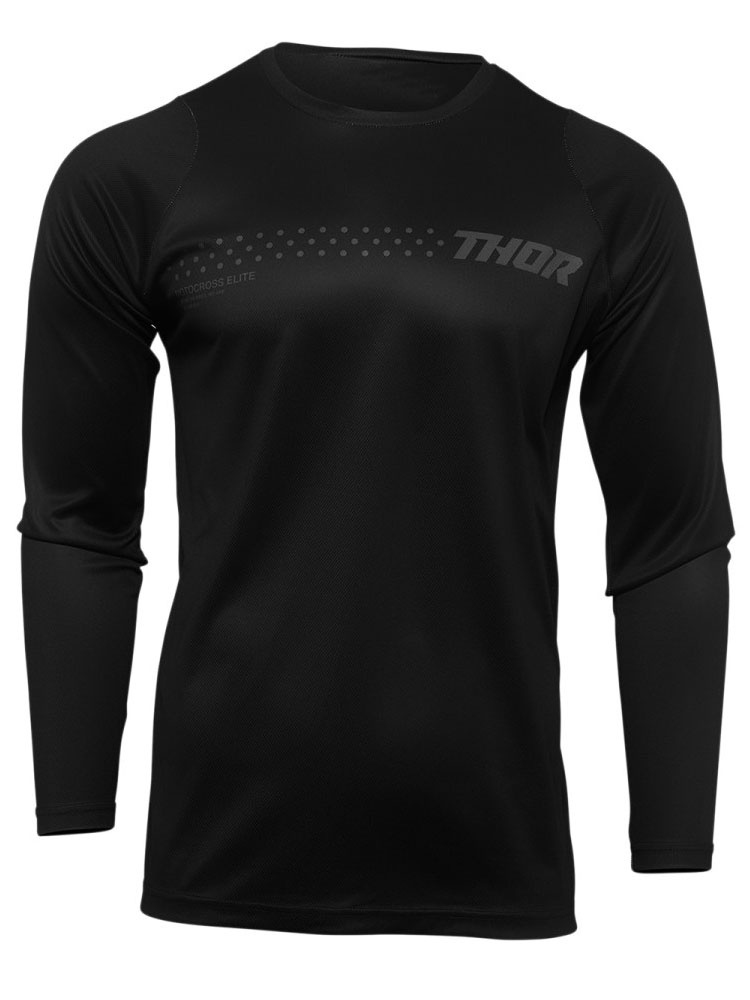 Bluza enduro dziecięca Thor Sector Minimal czarna