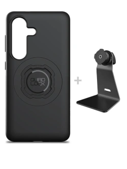 Zestaw na biurko: etui MAG na telefon Samsung Galaxy S26 (magnetyczne) oraz uchwyt Quad Lock