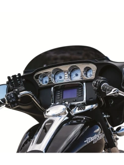 Panel wskaźników Kuryakyn Harley Davidson (wybrane modele) srebrny