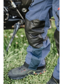 Spodnie motocyklowe tekstylne Klim Kodiak niebiesko-czerwone