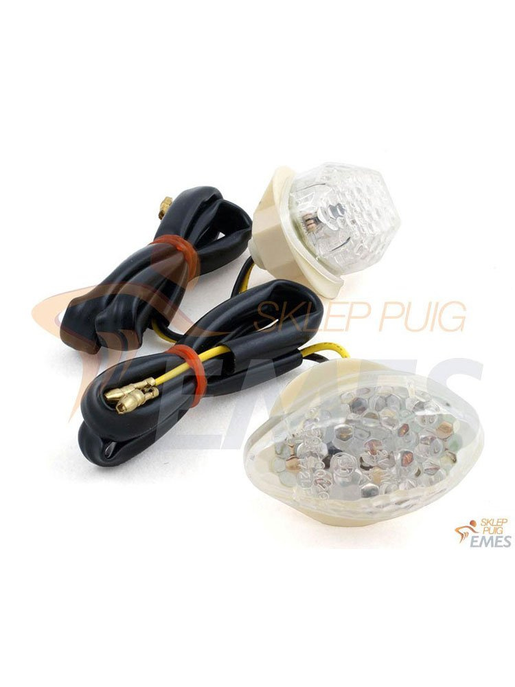 Kierunkowskazy PUIG LED do owiewek motocykli Kawasaki