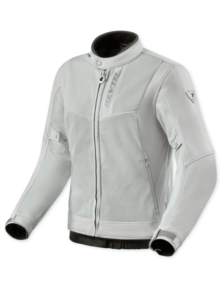 Softshell motocyklowy damski REV’IT! Highcrest H2O szary
