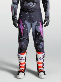 Spodnie cross Alpinestars MX Racer Lone szaro-fioletowe