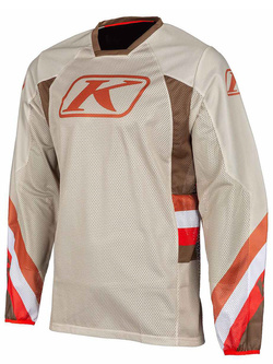 Bluza enduro Klim Mojave brązowo-pomarańczowa
