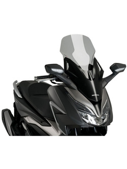 Szyba motocyklowa turystyczna PUIG V-Tech Honda Forza 125 (21-), Forza 350 (21-) lekko przyciemniana