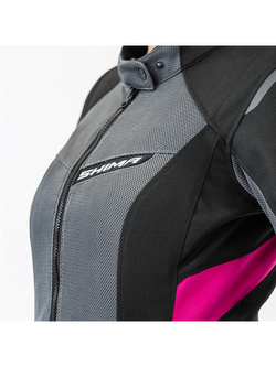 Kurtka motocyklowa damska tekstylna Shima Rush 2.0 Vent różowa