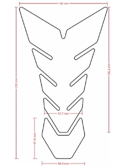 Tankpad Uniwersalny Onedesign Moon Soft Touch czarny karbon