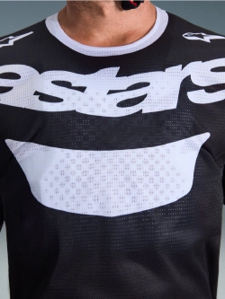 Bluza cross Alpinestars MX Racer Air Riway czarno-biała