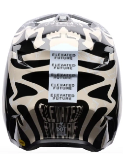 Kask enduro Fox V1 Diffuse czarno-brązowy