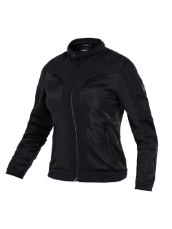 Kurtka motocyklowa tekstylna damska John Doe Aero Mesh czarna