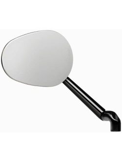 Lusterko motocyklowe uniwersalne Motogadget Mo.view Club aluminiowe, czarne [długość ramienia: 150 mm]