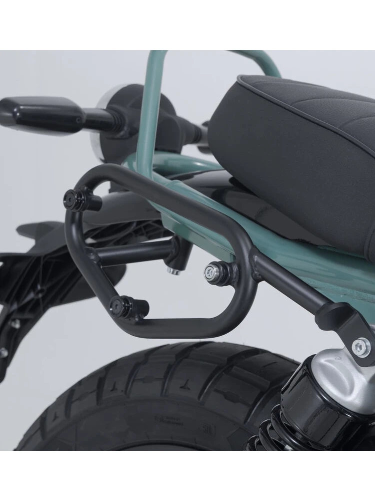 Zestaw sakw bocznych SW-Motech Legend Gear LC2/LC1 ze stelażami Royal Enfield Interceptor Bear 650 (25-) czarne