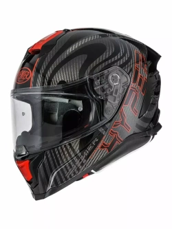 Kask integralny Premier Hyper Carbon PS 2 czarno-czerwony