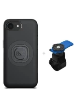 Zestaw: etui MAG na telefon iPhone 16e (magnetyczne) + uchwyt Quad Lock montowany za pomocą paska z szybkozłączką