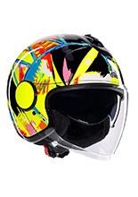Kask otwarty AGV Eteres Rossi Winter Test 2019