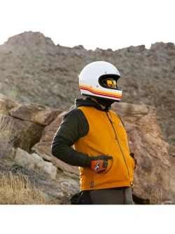 Kask integralny Biltwell Gringo Sunset Spectrum biały