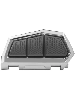 Podesty pasażera Kuryakyn Enygma srebrne