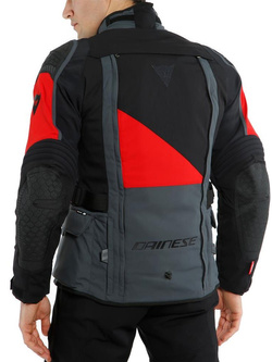 Kurtka motocyklowa tekstylna Dainese D-EXPLORER 2 GORE-TEX® czarno-czerwona