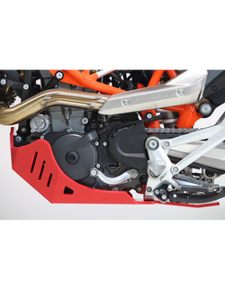 Płyta pod silnik AXP Racing GasGas ES700/SM700 (22-25) czerwona