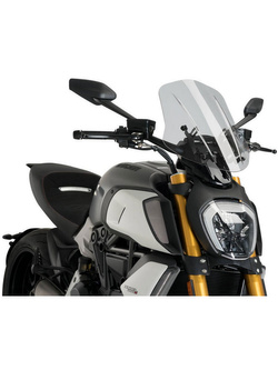 Owiewka PUIG Naked New Generation Ducati Diavel 1260/ S (19-23) lekko przyciemniana