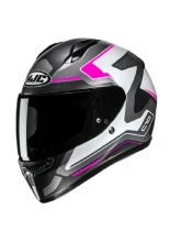 Kask integralny HJC C10 Cric czarno-srebrno-różowy