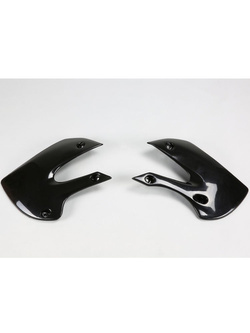 Osłony chłodnicy UFO do Kawasaki KX 65 (01-), KLX 110 (01-09) czarne