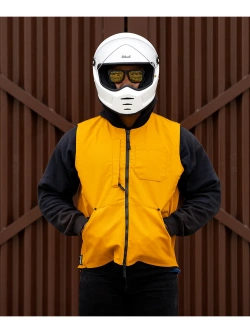 Kask integralny Biltwell Lane Splitter Solid biały