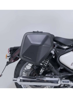 Zestaw: kufry boczne plastikowe Urban ABS + stelaże SLC SW-Motech Royal Enfield Classic 650 (25-) [poj.: 2 x 16,5l]