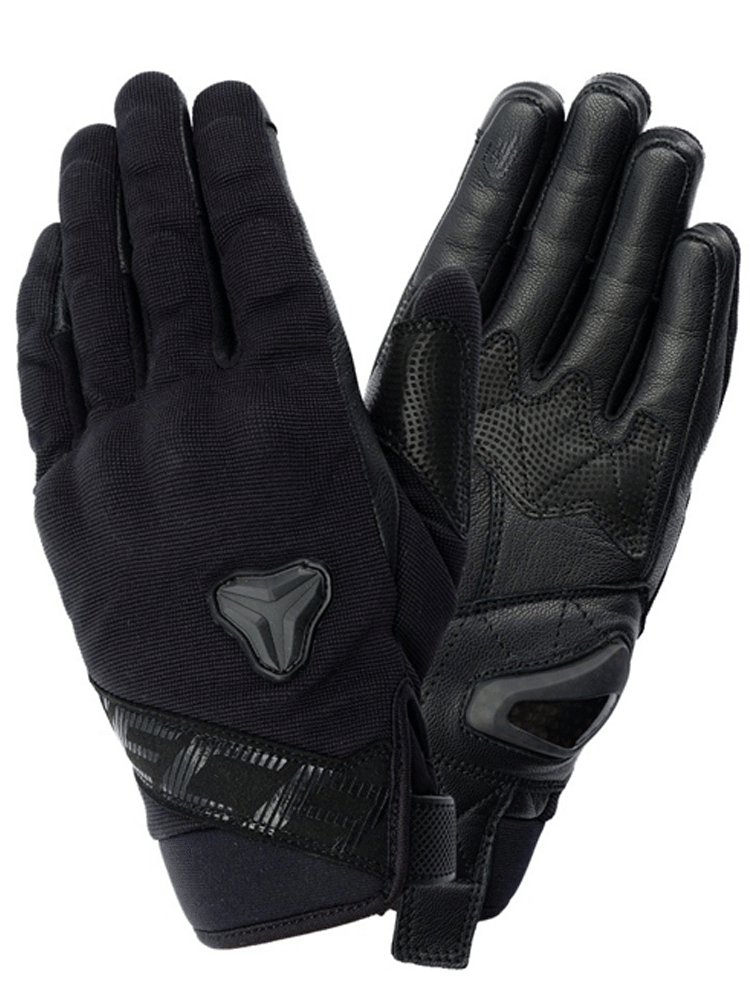 Rękawice motocyklowe krótkie Seca X-Stretch czarne