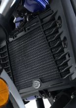 Osłona chłodnicy R&G Yamaha YZF-R25 (14-20)/ YZF-R3 (15-24)/ MT-25 (16-)/ MT-03 (16-) aluminiowa, czarna