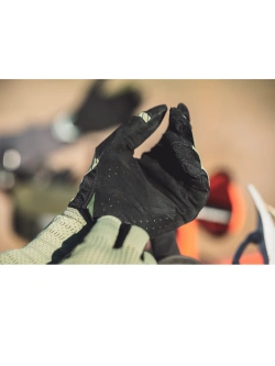 Rękawice cross Klim XC Pro zielono-czarne