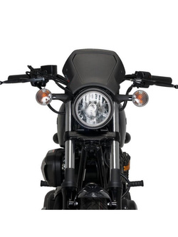 Owiewka aluminiowa PUIG Retroplate do Yamaha XV950 (14-20) czarna