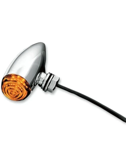 Kierunkowskazy LED Kuryakyn Mini Bullet srebrne