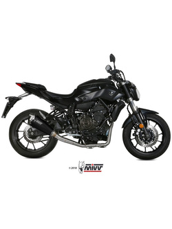 Pełny układ wydechowy (Delta Race) MIVV do Yamaha MT-07 / FZ-07 (14-20) czarny