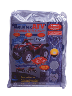 Biketec aquatex atv, pokrowiec na quad, atv kolor srebrny
