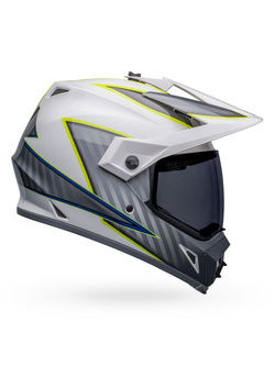 Kask integralny Bell MX-9 Adventure Mips Dalton biało-szary