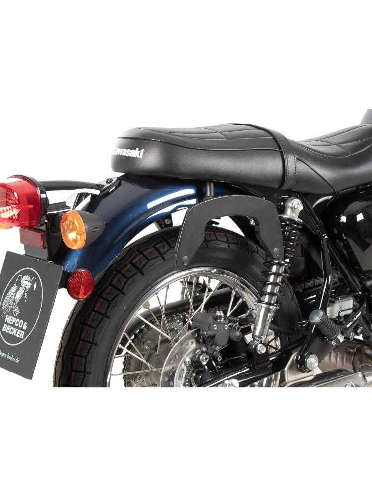 Stelaże pod sakwy motocyklowe Hepco&Becker C-Bow Kawasaki W230/Meguro S1 (25-) czarne