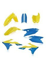 Pełny zestaw plastików Acerbis Suzuki RMZ 250 (19-24)/ 450 (18-24) żółto-niebieski