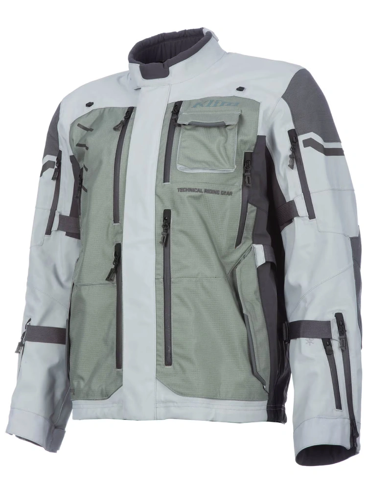 Kurtka motocyklowa tekstylna Klim Badlands Pro szara
