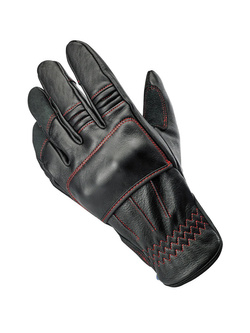 Rękawice motocyklowe Biltwell Belden czarno-czerwone