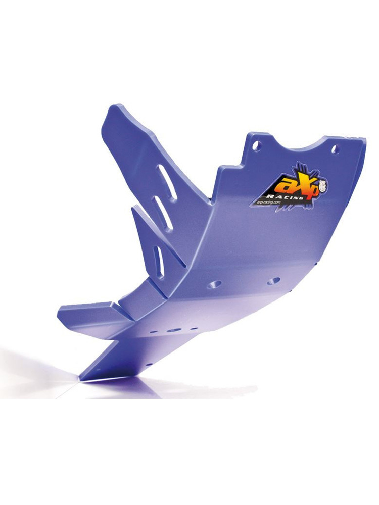 Płyta pod silnik AXP Racing Xtrem Sherco 125SE Racing/125SC Factory/125SE Factory (18-23) niebieska
