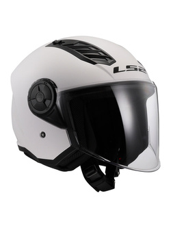 Kask otwarty LS2 OF616 Airflow II Solid biały