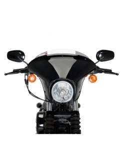 Półowiewka motocyklowa sportowa PUIG Sport Batwing SML Harley Davidson Sportster 883 Iron XL883N (09-22) lekko przyciemniana