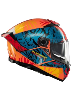 Kask integralny MT Thunder 4 SV Rainforest C4 pomarańczowo-niebieski połysk